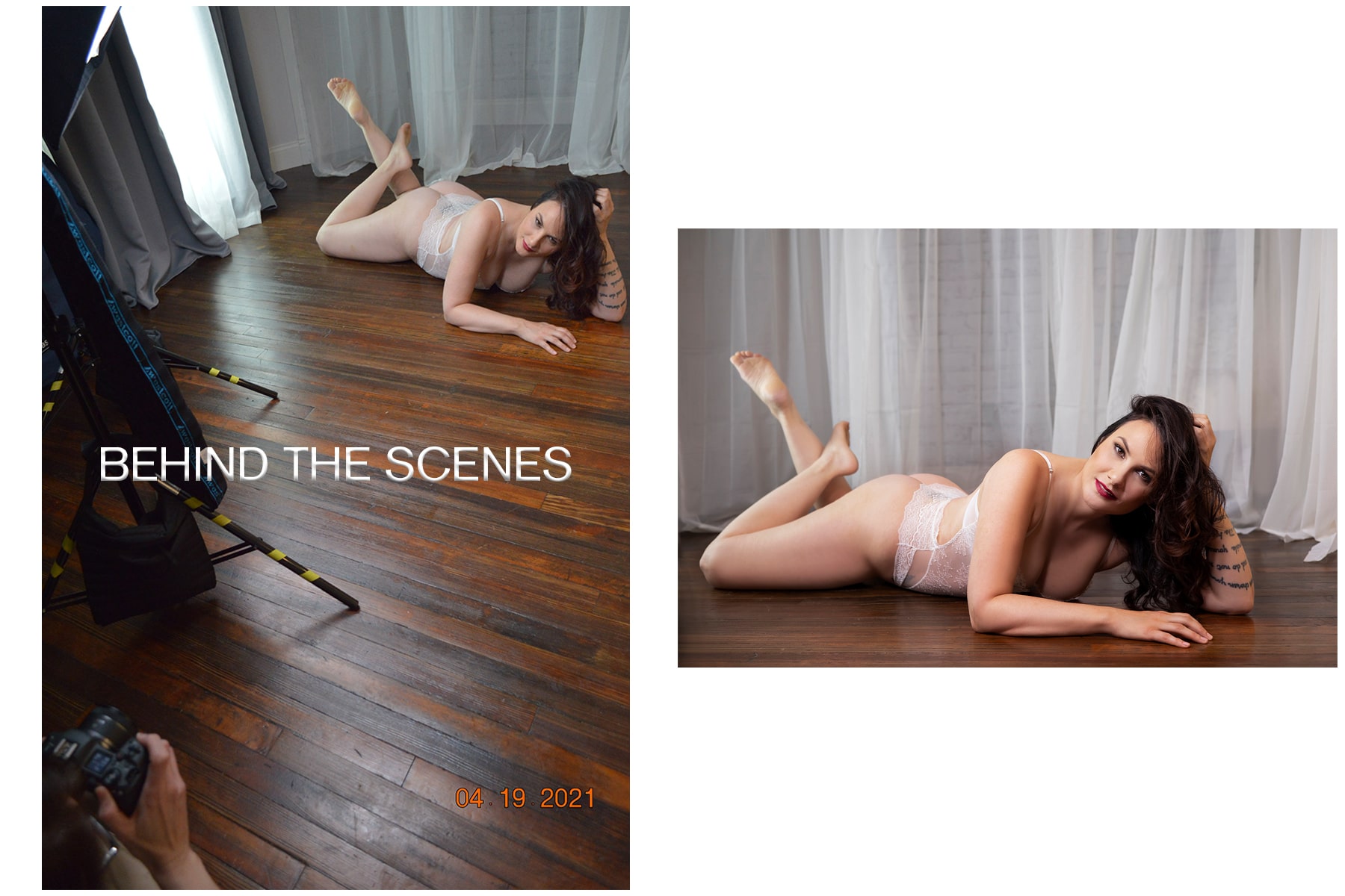 Boudoir Behind the Scenes Shannon Hemauer Photography Harrisburg PA