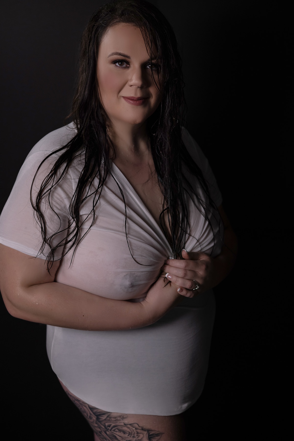 Plus size boudoir near Harrisburg PA Shannon Hemauer Photography