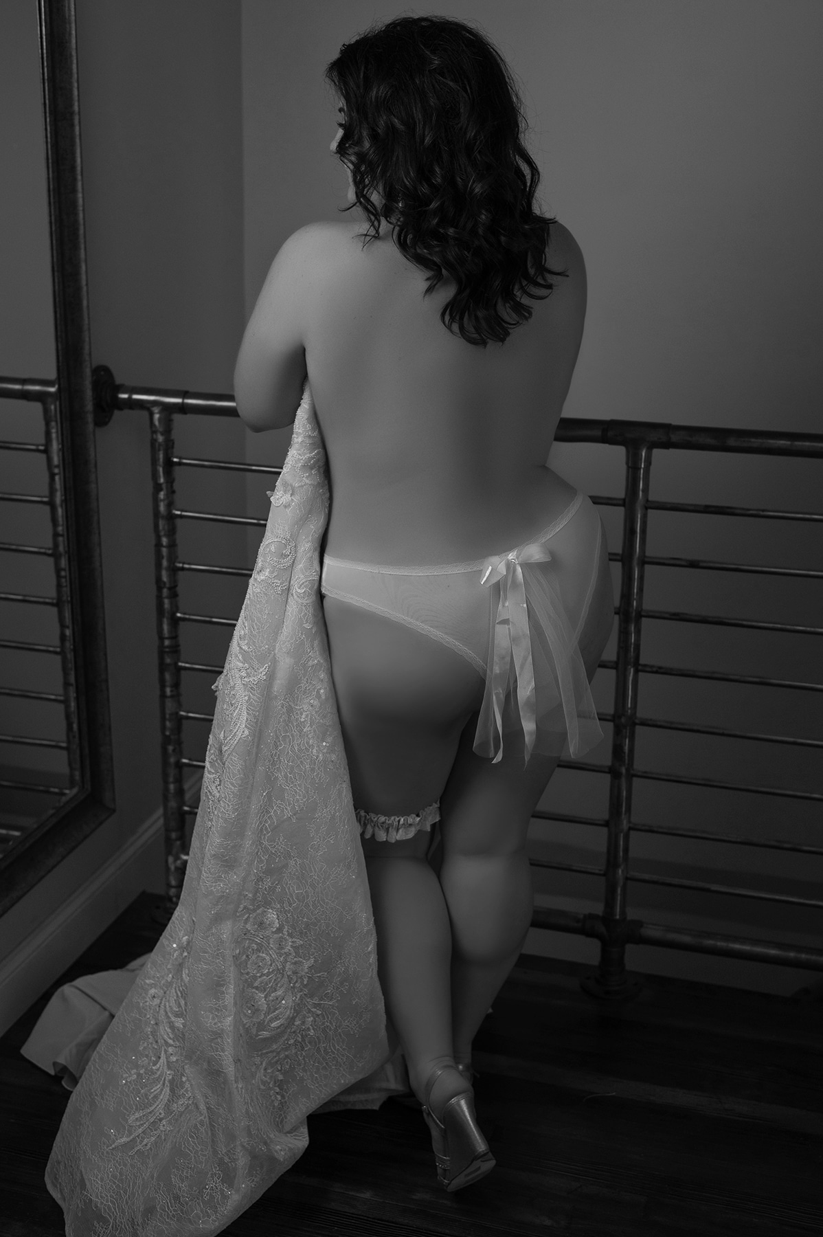 Bridal boudoir session near Harrisburg, PA with Shannon Hemauer Photography.